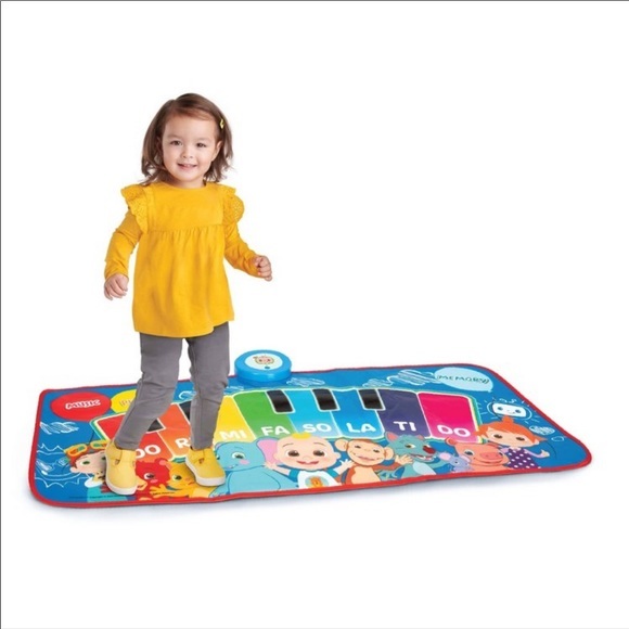 Cocomelon Interactive Music Mat Electronic Piano Dance‎ Toyset - Picture 1 of 5